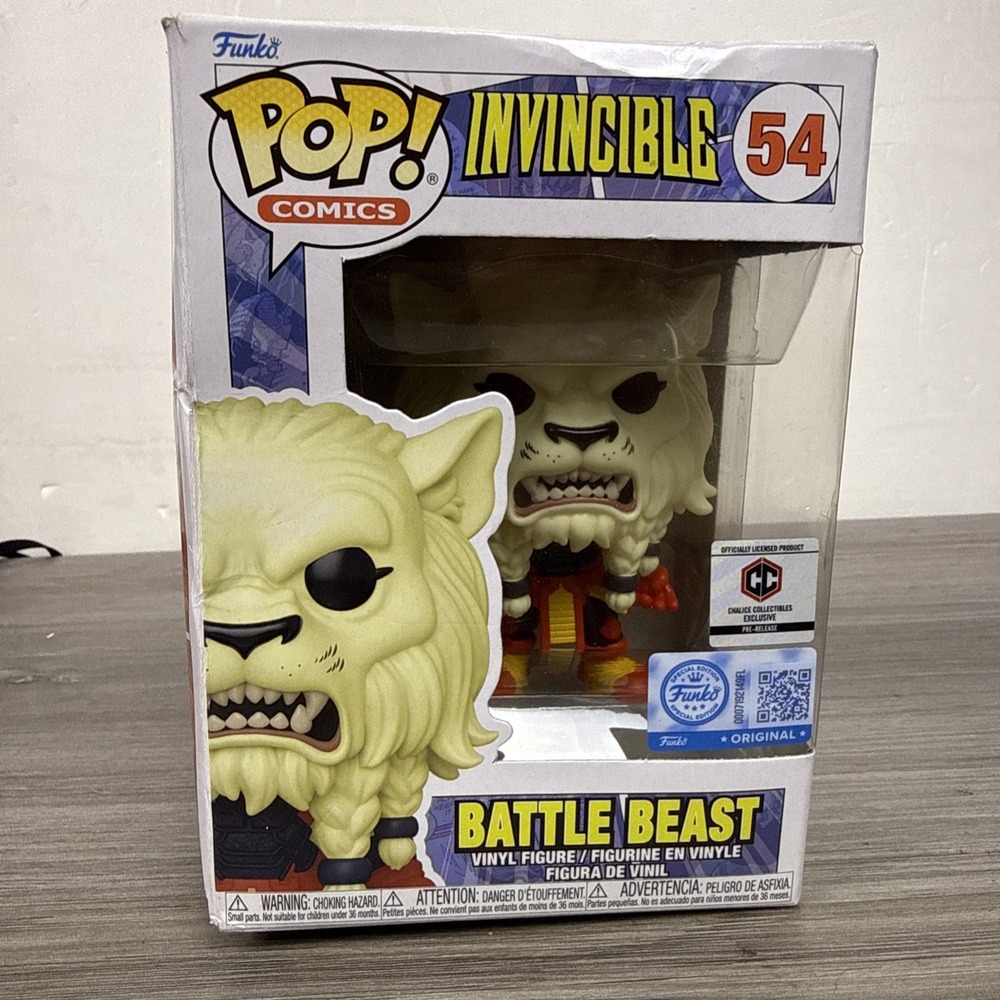 Funko Pop! Invincible Battle Beast Common Release Chalice Collectibles #54